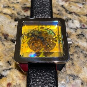 Android Galactopus 40 Skeleton Automatic Watch model AD 533.